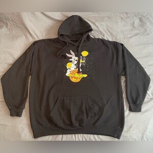 Space Jam Pullover Hoodie Mens Size XXL
